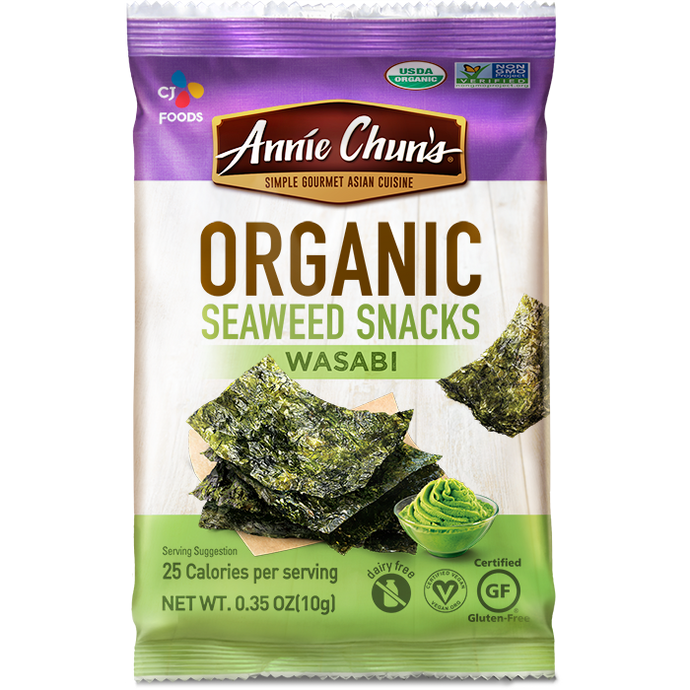 Annie Chuns Seaweed snacks Wasabi / Annie Chuns Algas marina sabor wasabi